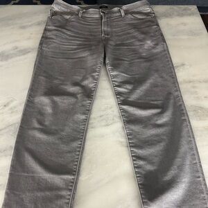 Express Men's Slim Straight Flex Fit Jeans / Gray Wash / 34'x32'" / Worn Once